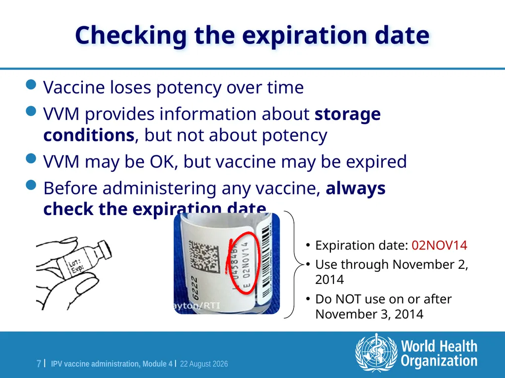 Module 4 IPV vaccine administration Training for - slide 7 of 20