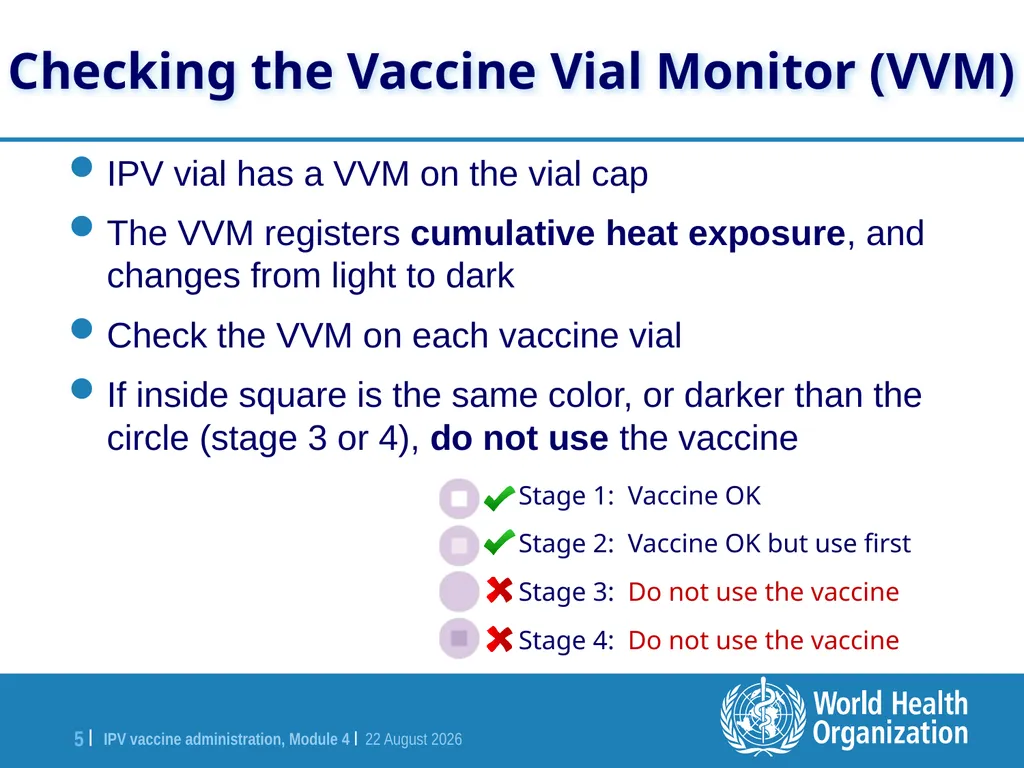 Module 4 IPV vaccine administration Training for - slide 5 of 20