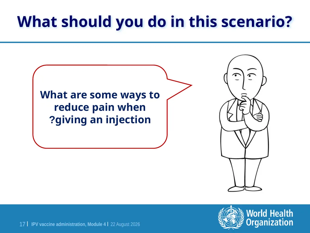 Module 4 IPV vaccine administration Training for - slide 17 of 20