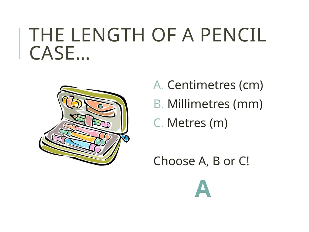 Learning intention: Measure and compare using - slide 10 of 20