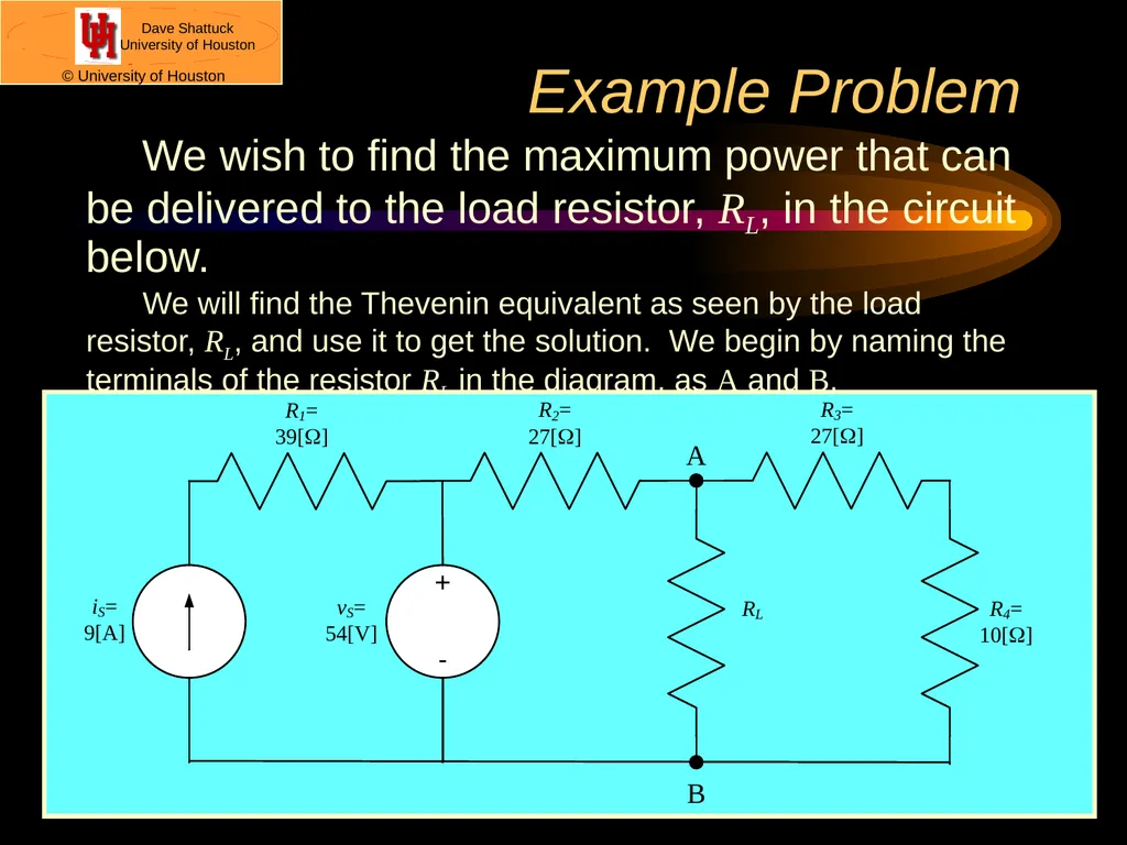 ECE 2201 Circuit Analysis Dr. Dave Shattuck - slide 14 of 21