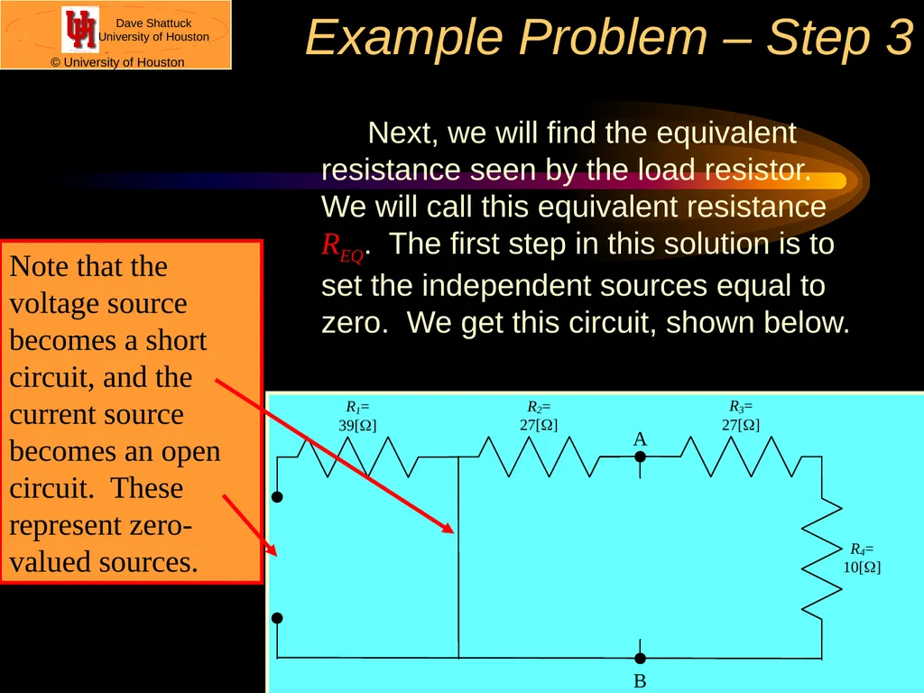 ECE 2201 Circuit Analysis Dr. Dave Shattuck - slide 17 of 21