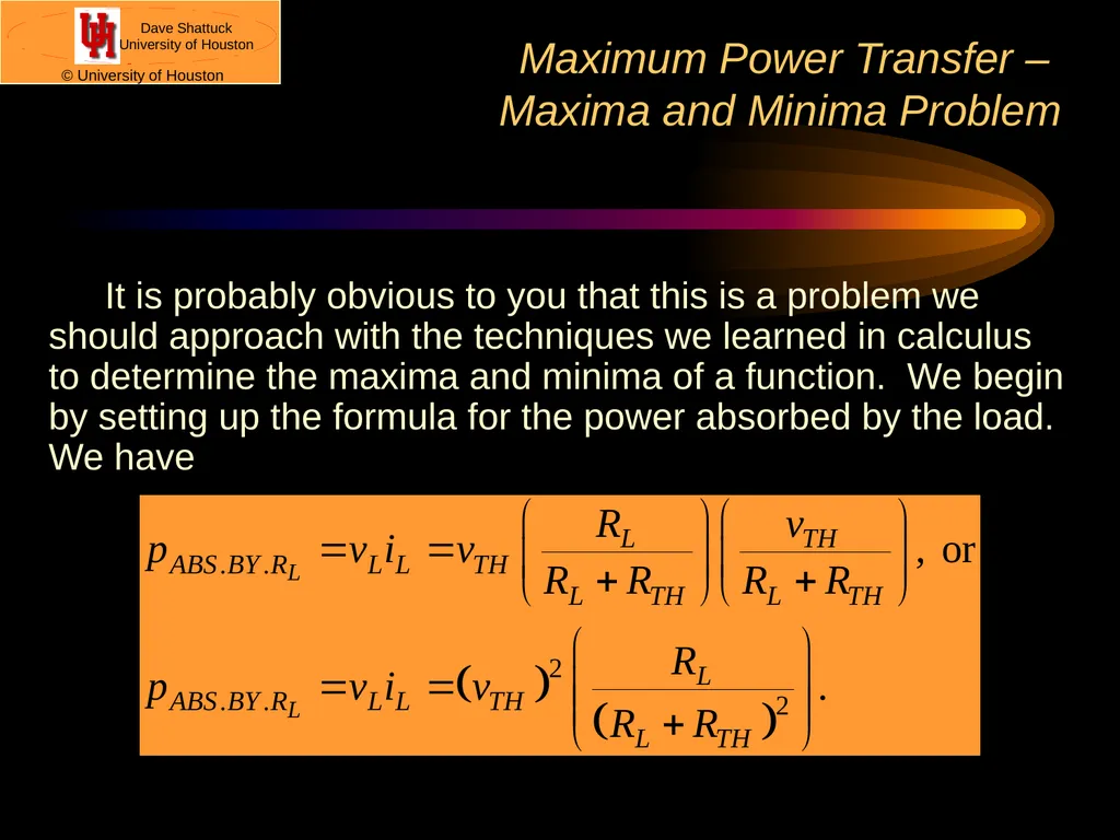 ECE 2201 Circuit Analysis Dr. Dave Shattuck - slide 10 of 21