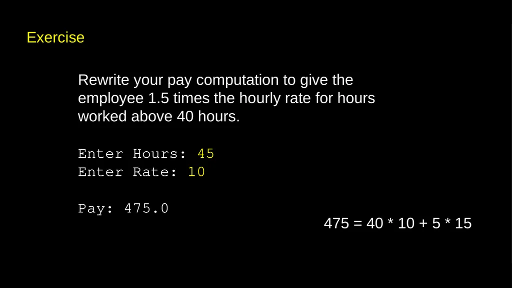 Conditional Execution Chapter 3 Python for - slide 29 of 31