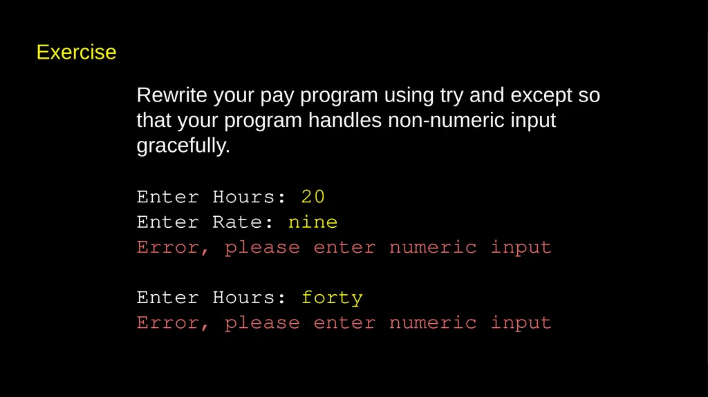 Conditional Execution Chapter 3 Python for - slide 30 of 31