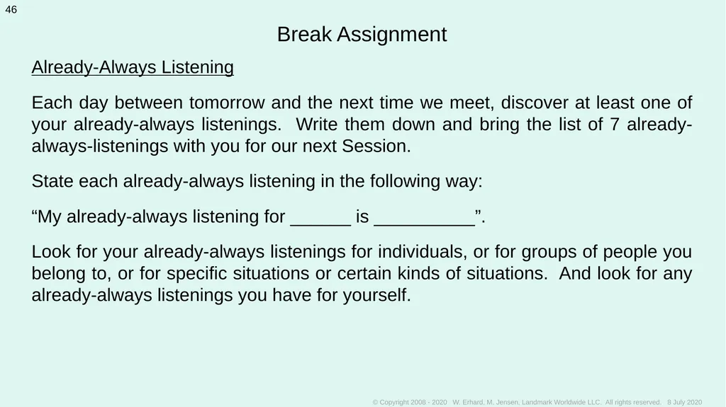 Welcome! We will begin at the top of the hour. - slide 46 of 48