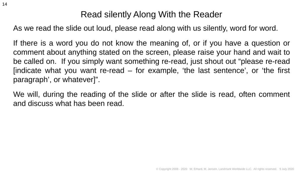 Welcome! We will begin at the top of the hour. - slide 14 of 48