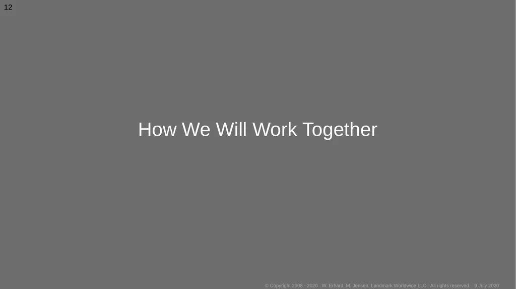 Welcome! We will begin at the top of the hour. - slide 12 of 48