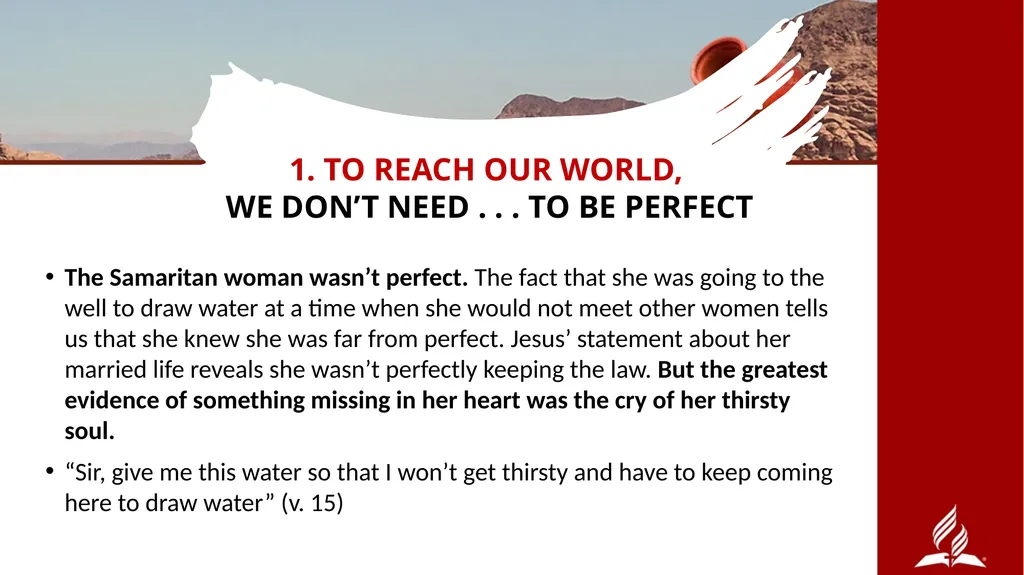 Come, See THE SAVIOR OF THE WORLD SERMON PREPARED - slide 7 of 27