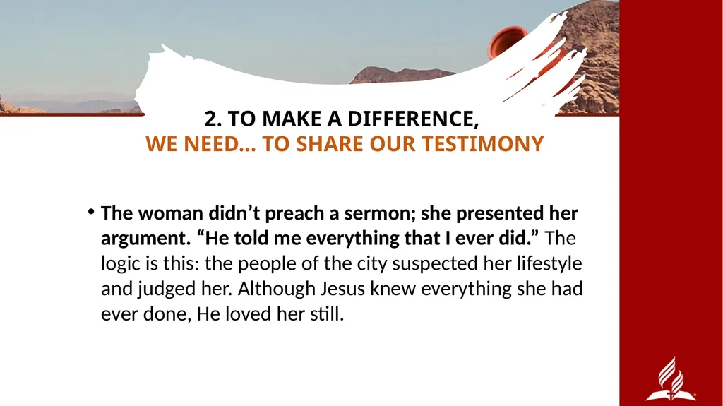 Come, See THE SAVIOR OF THE WORLD SERMON PREPARED - slide 16 of 27