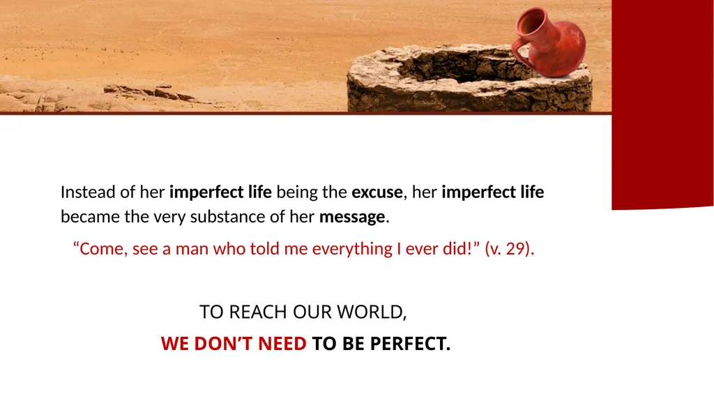 Come, See THE SAVIOR OF THE WORLD SERMON PREPARED - slide 8 of 27