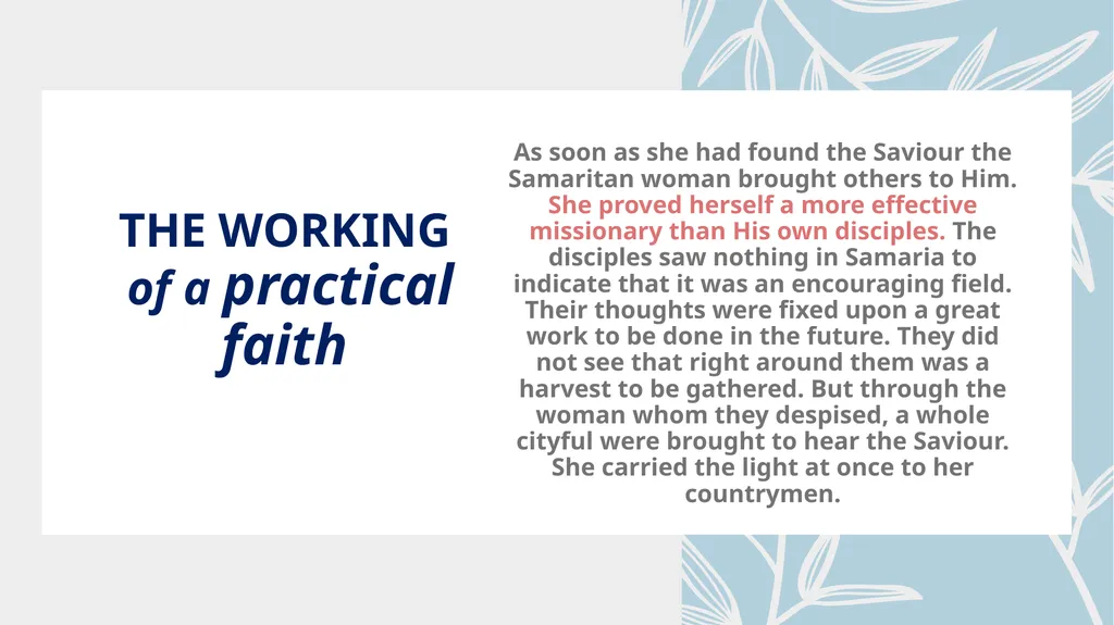 Come, See THE SAVIOR OF THE WORLD SERMON PREPARED - slide 20 of 27