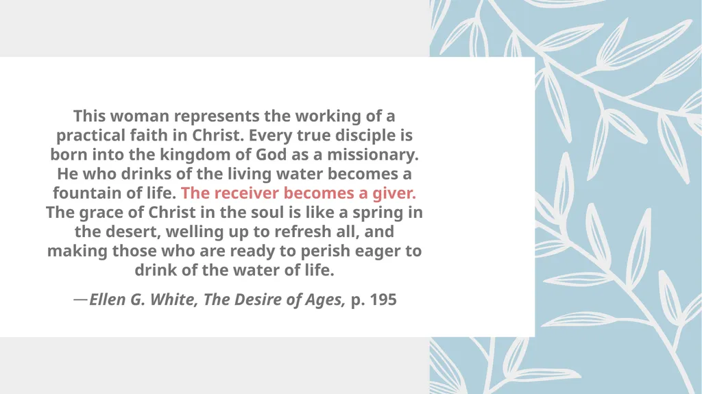 Come, See THE SAVIOR OF THE WORLD SERMON PREPARED - slide 21 of 27