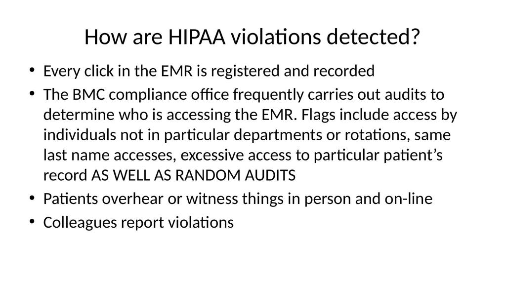 HIPAA for medical students Dan Chen, MD – Internal - slide 29 of 32