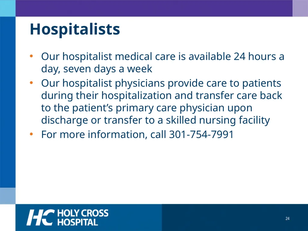 Physician Orientation Guide Welcome Welcome to - slide 24 of 49