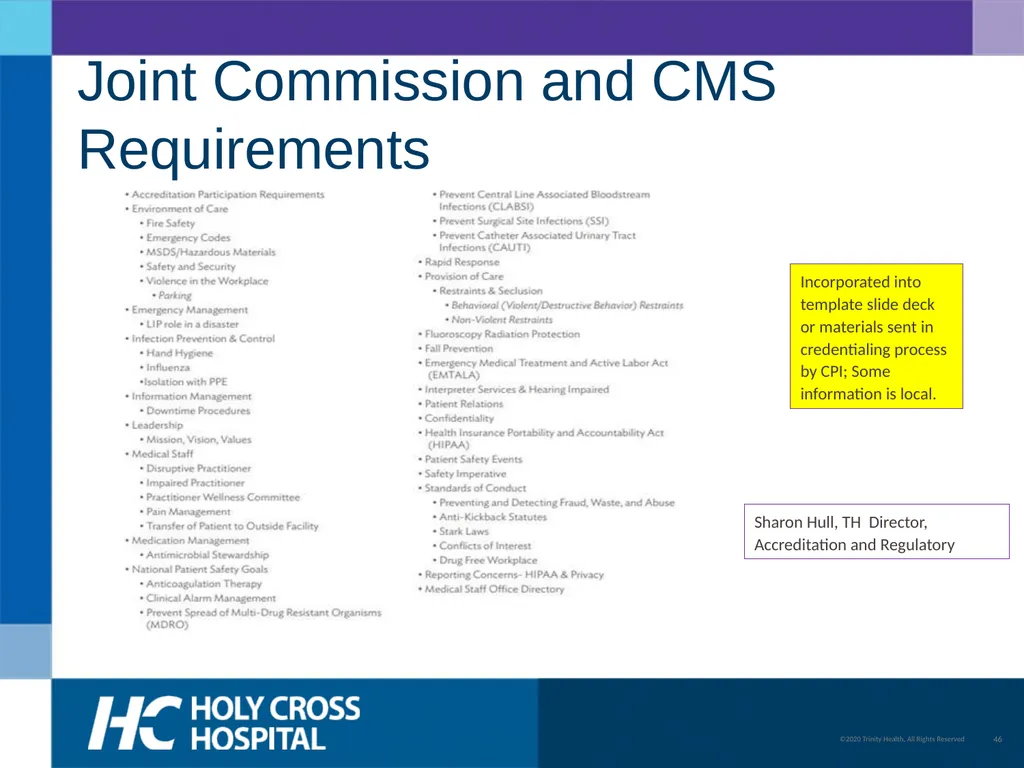 Physician Orientation Guide Welcome Welcome to - slide 46 of 49