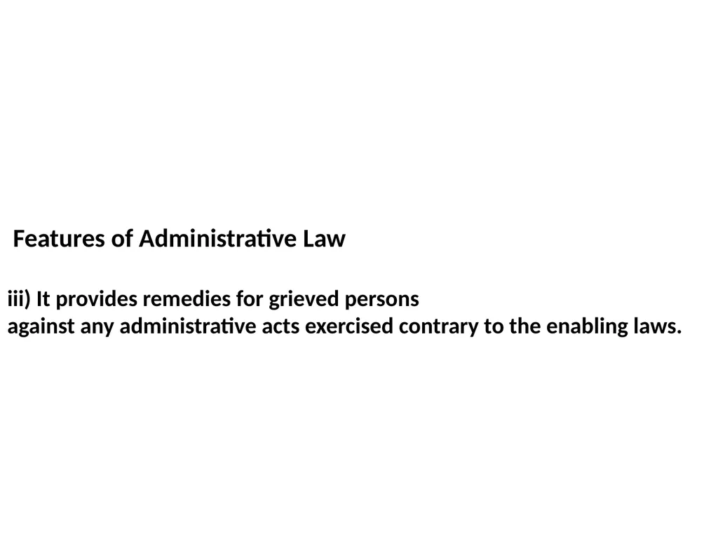 ADMINISTRATIVE LAW AND CONSTITUTIONAL LAW - slide 6 of 16