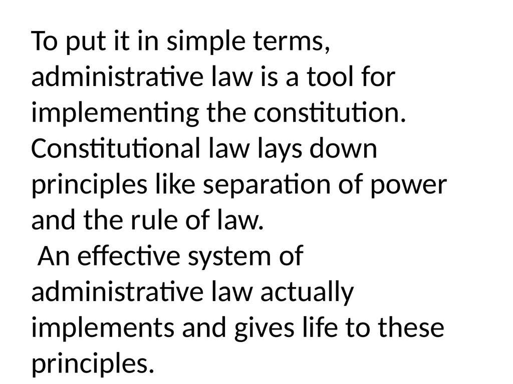 ADMINISTRATIVE LAW AND CONSTITUTIONAL LAW - slide 16 of 16