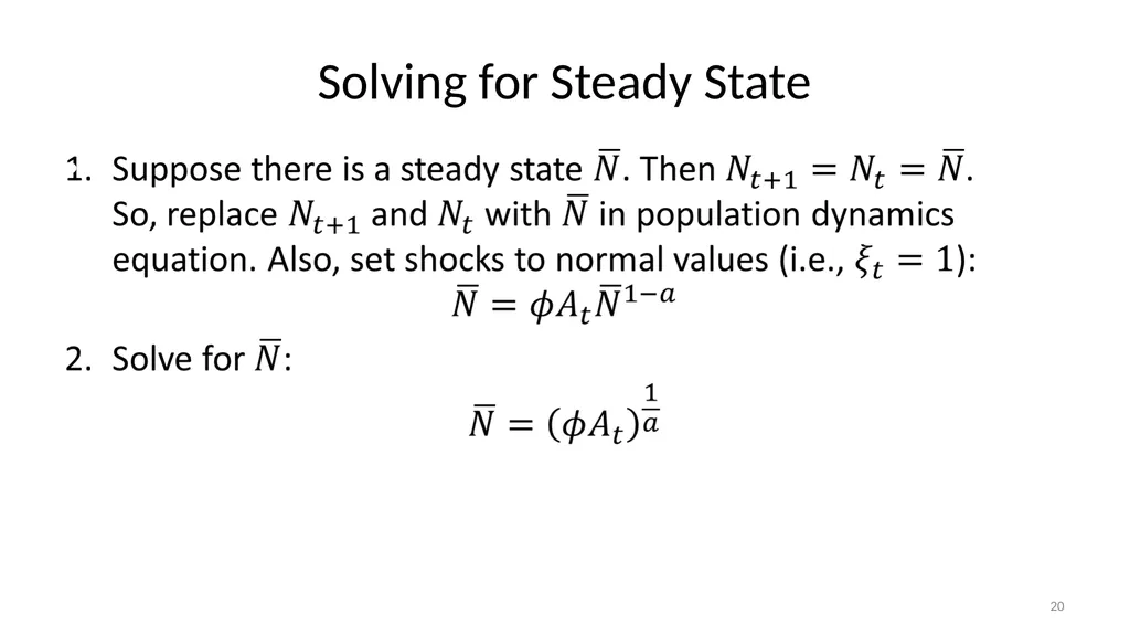 Lecture 6A Malthus and Pre-Industrial Stagnation - slide 20 of 44