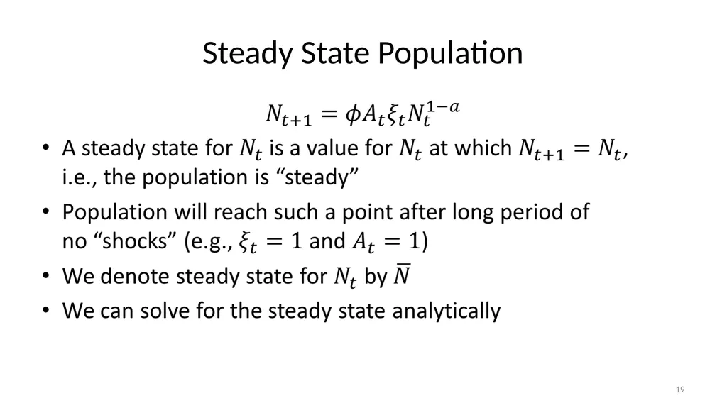 Lecture 6A Malthus and Pre-Industrial Stagnation - slide 19 of 44