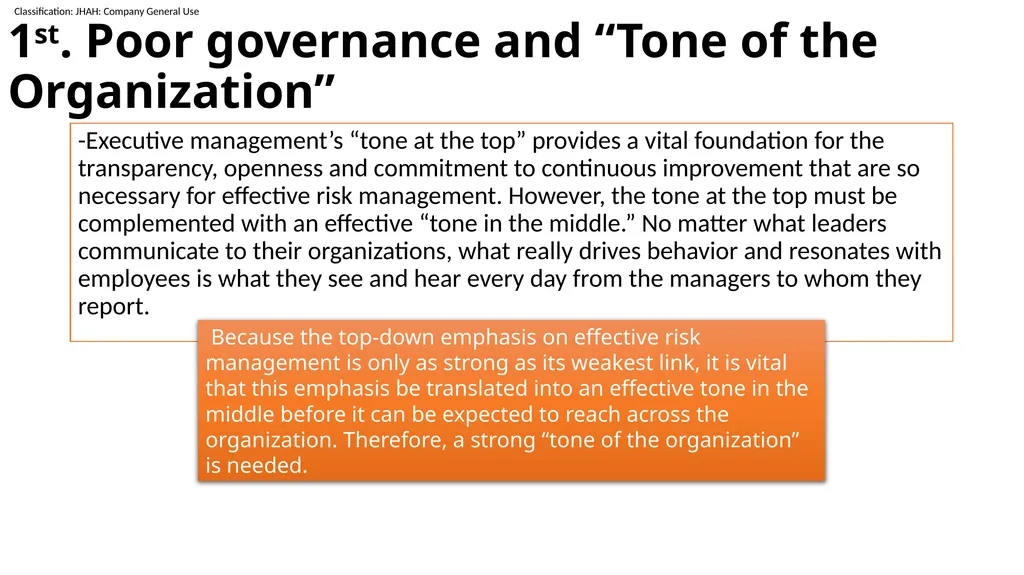 Three Common Risk Failure: How to avoid them Nada - slide 8 of 23