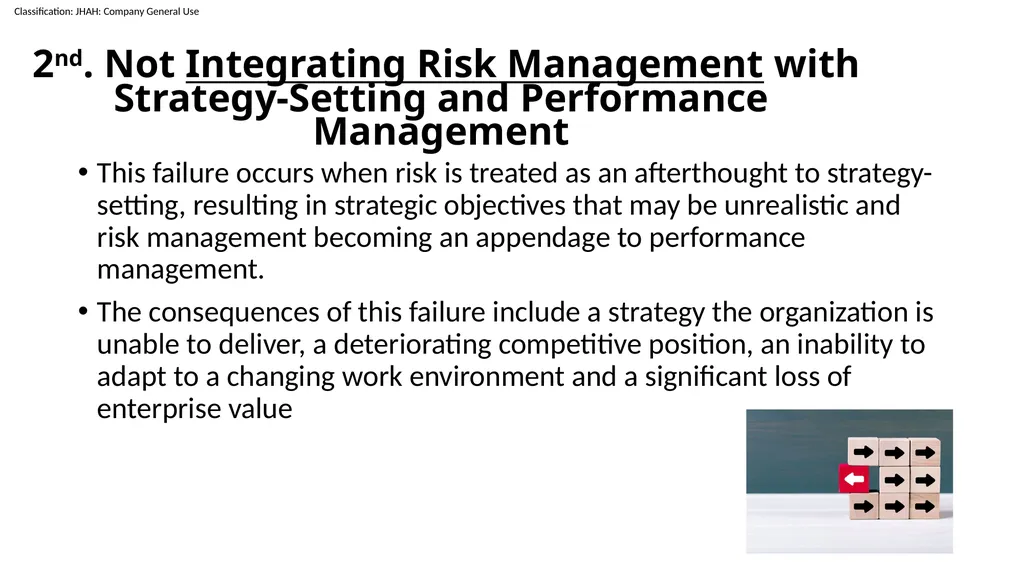 Three Common Risk Failure: How to avoid them Nada - slide 13 of 23