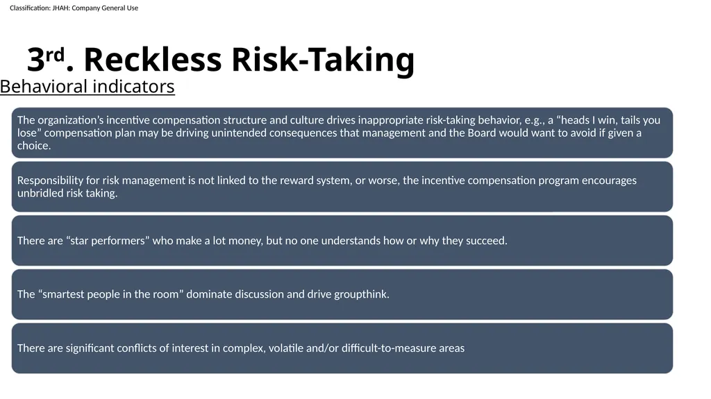 Three Common Risk Failure: How to avoid them Nada - slide 21 of 23