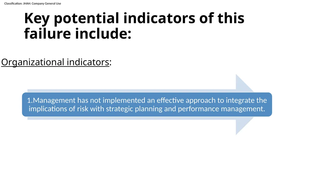 Three Common Risk Failure: How to avoid them Nada - slide 14 of 23