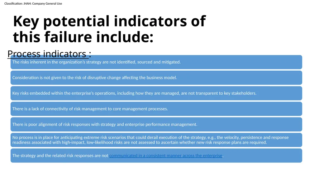 Three Common Risk Failure: How to avoid them Nada - slide 15 of 23