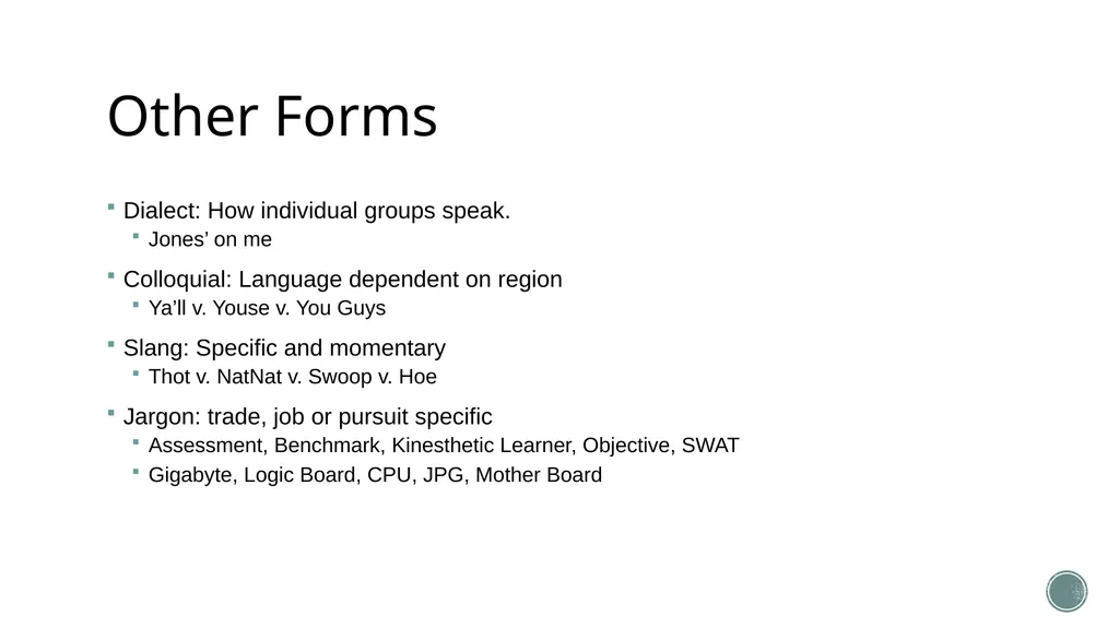 Diction Word Choice The Difference Between Formal, - slide 8 of 9