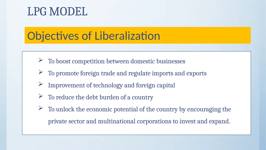 LPG MODEL LPG MODEL Foreign Technology Agreements - slide 4 of 12