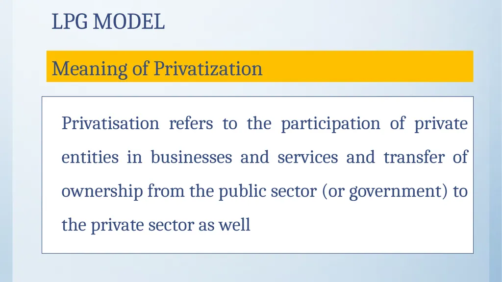 LPG MODEL LPG MODEL Foreign Technology Agreements - slide 5 of 12