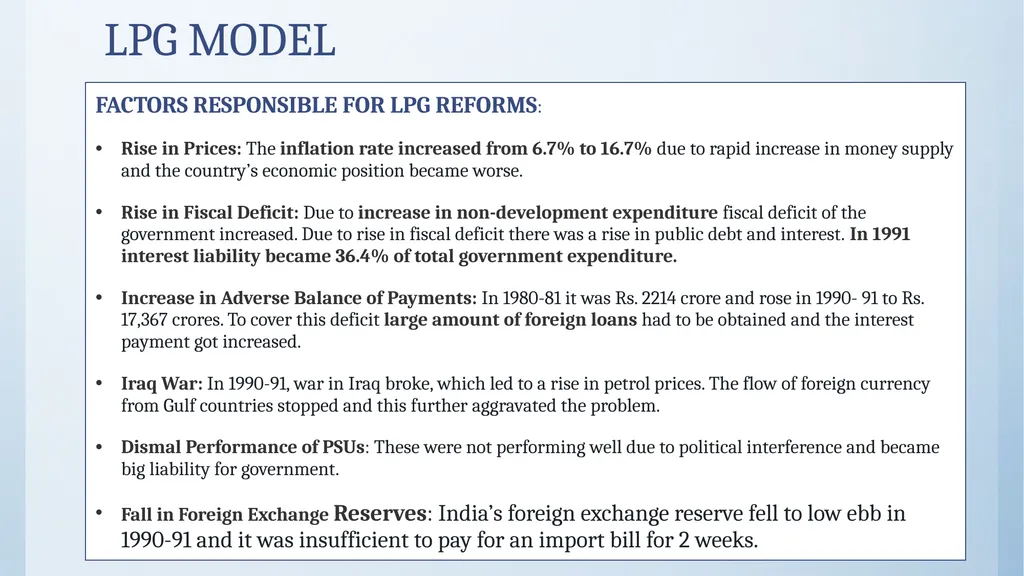 LPG MODEL LPG MODEL Foreign Technology Agreements - slide 9 of 12