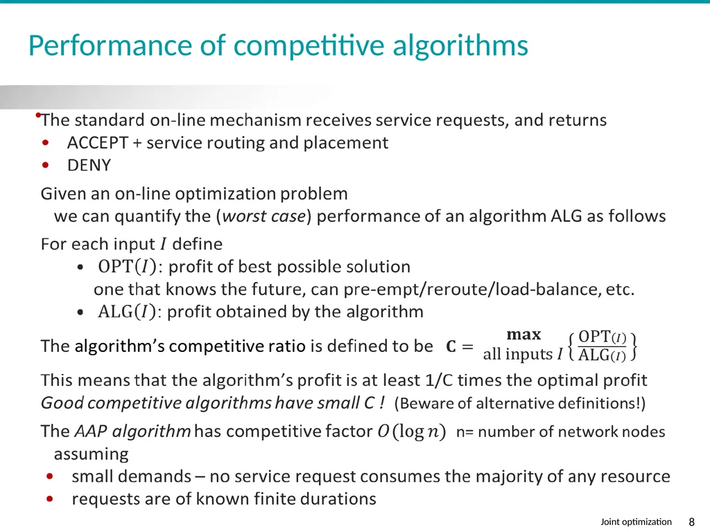 Joint SDN & NFV Optimization SDNRG @ IETF-93 - slide 8 of 10