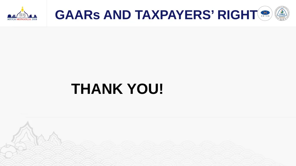 GAARs AND TAXPAYERS’ RIGHT CHOW CHEE YEN Council - slide 13 of 13