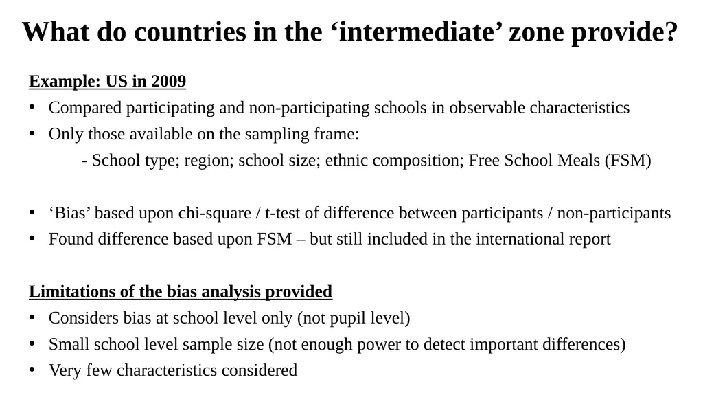 Sample design and weights Lecture 2 Aims To - slide 15 of 43