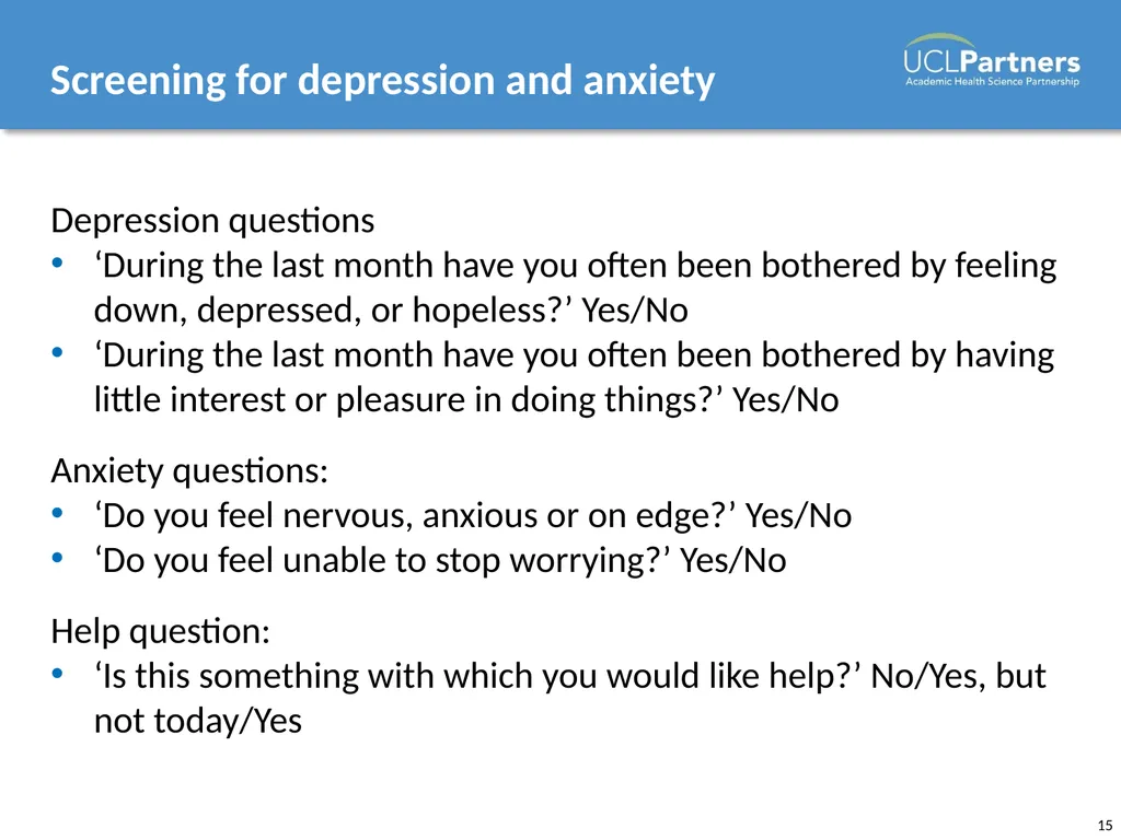 Mental Health Awareness Presenter name, position, - slide 15 of 63