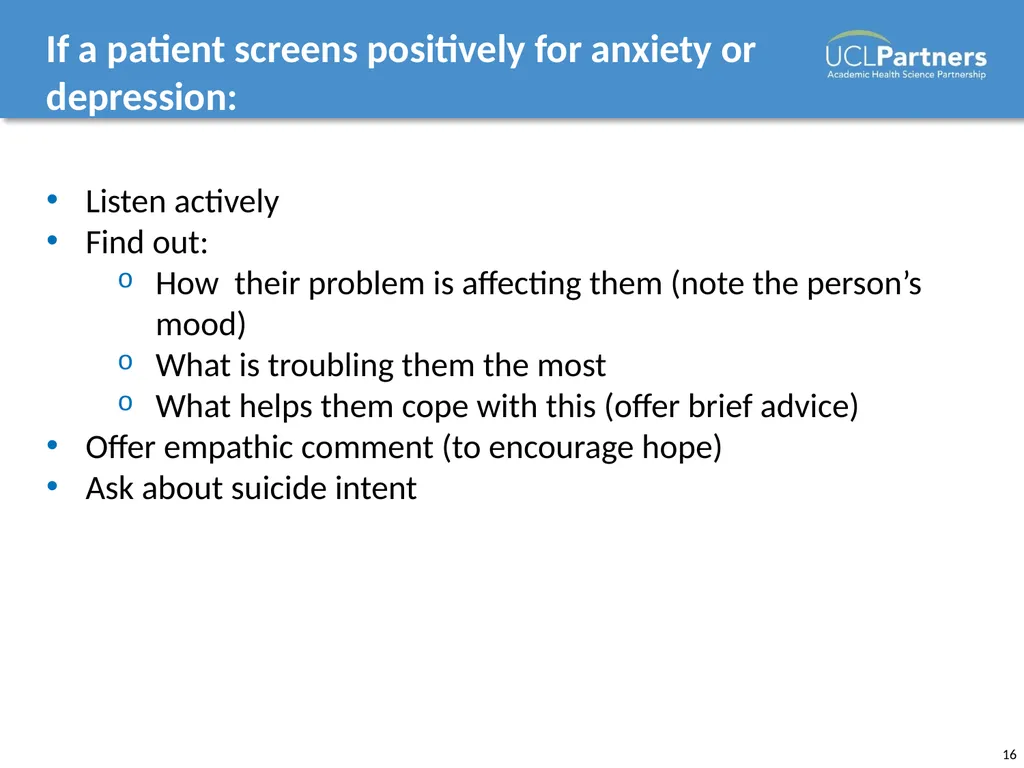 Mental Health Awareness Presenter name, position, - slide 16 of 63