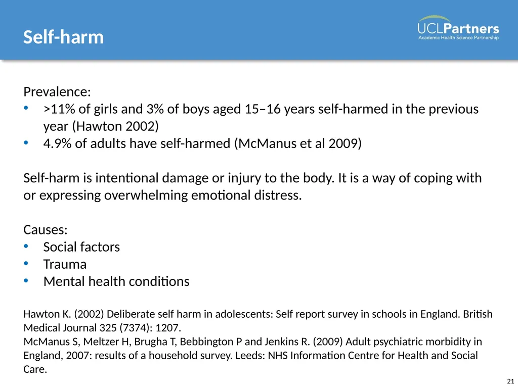 Mental Health Awareness Presenter name, position, - slide 21 of 63