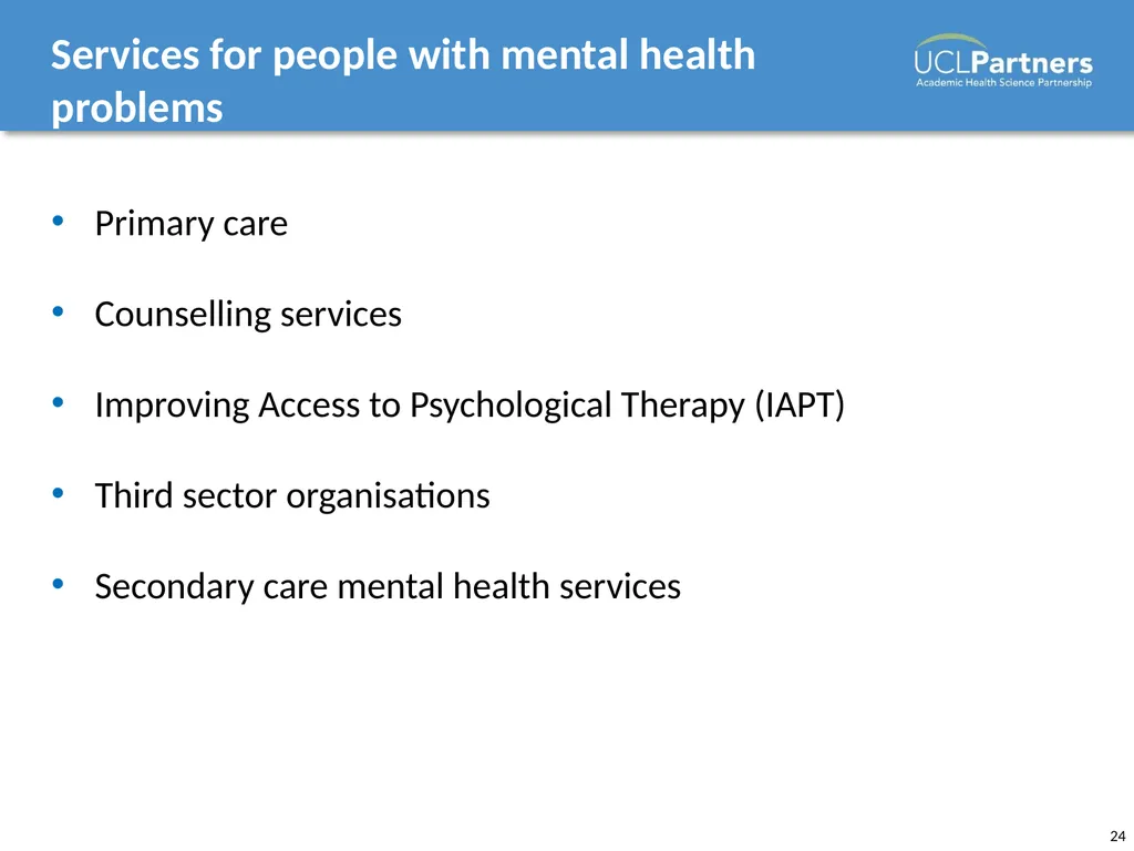 Mental Health Awareness Presenter name, position, - slide 24 of 63