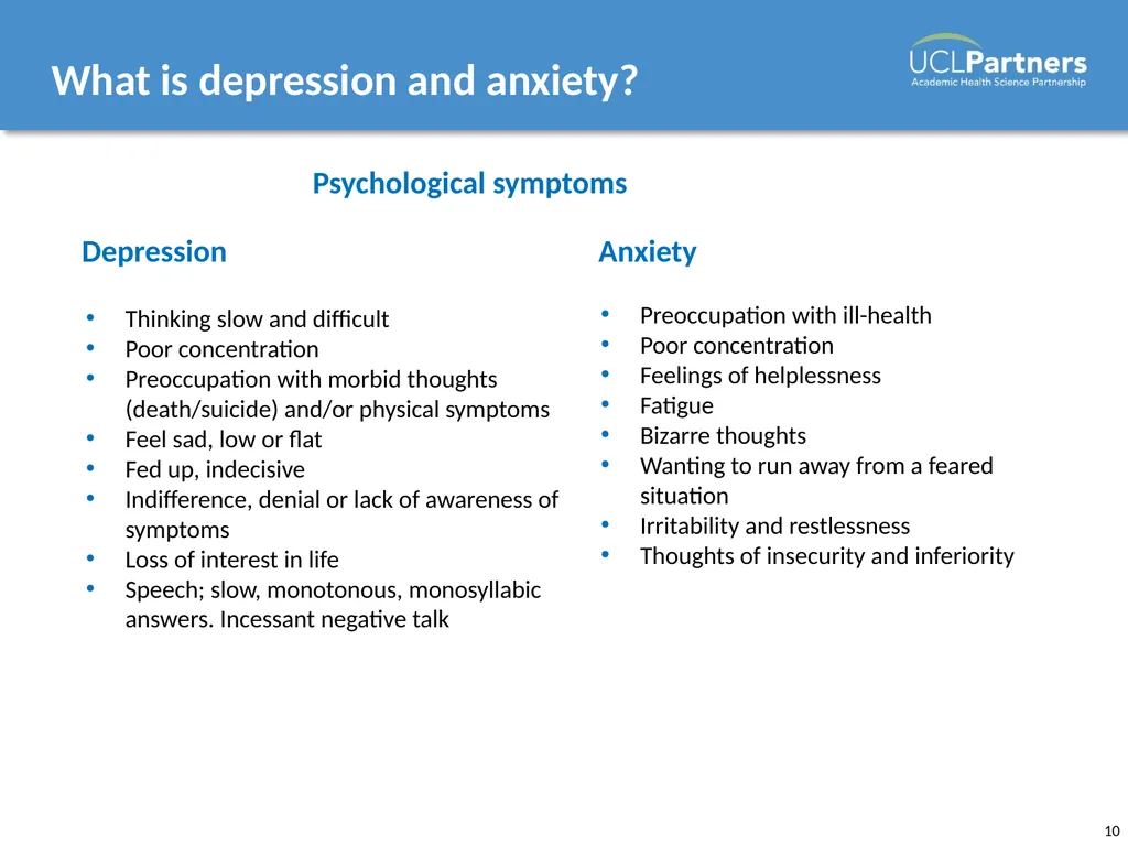 Mental Health Awareness Presenter name, position, - slide 10 of 63