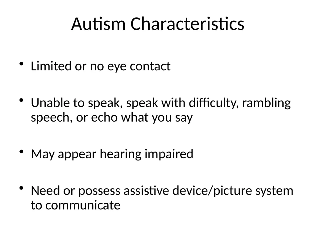 Disability Recognition & Suggested Responses For - slide 10 of 37