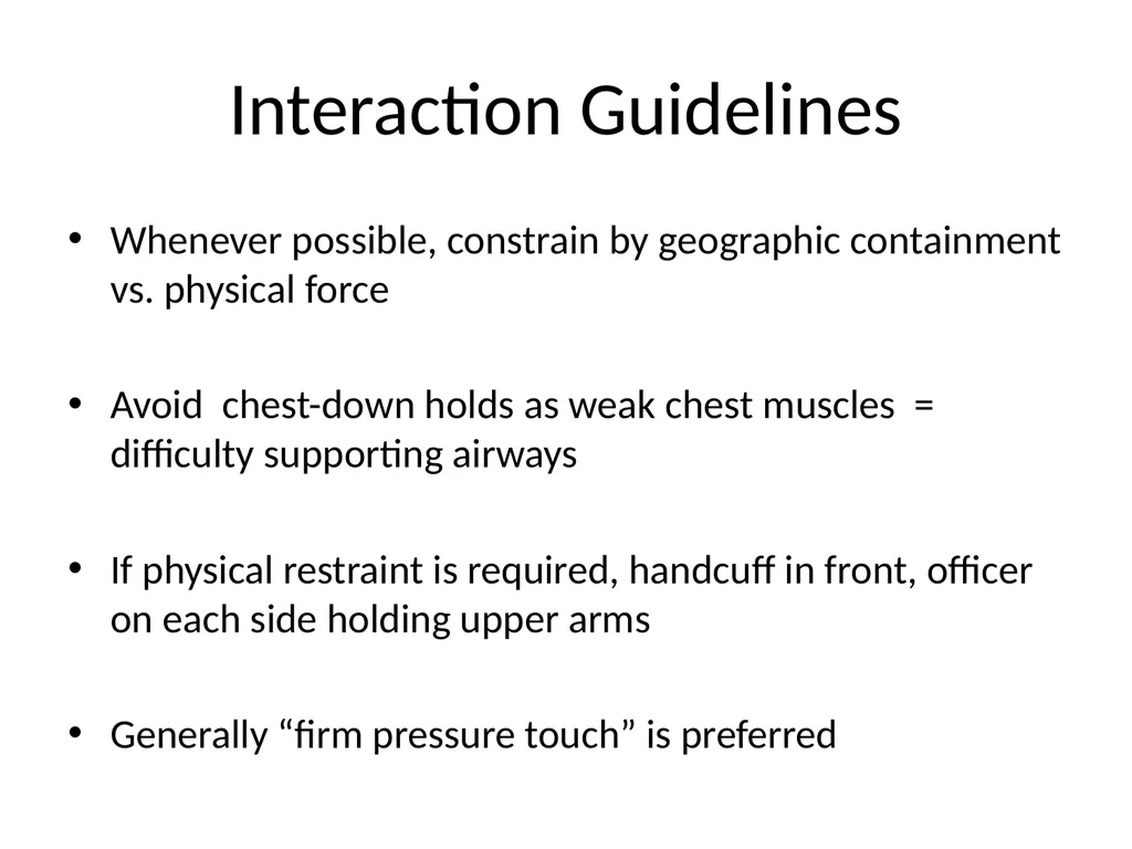 Disability Recognition & Suggested Responses For - slide 30 of 37