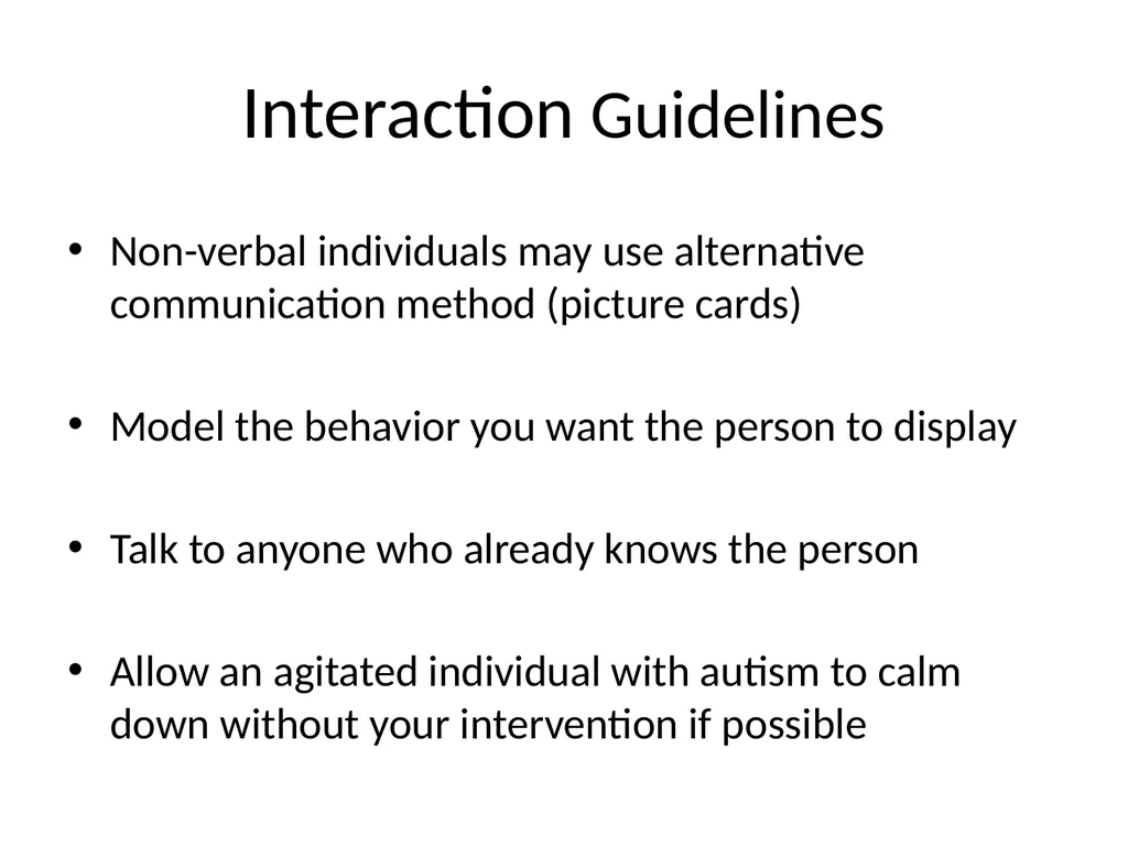 Disability Recognition & Suggested Responses For - slide 32 of 37