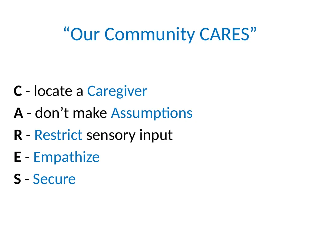 Disability Recognition & Suggested Responses For - slide 36 of 37