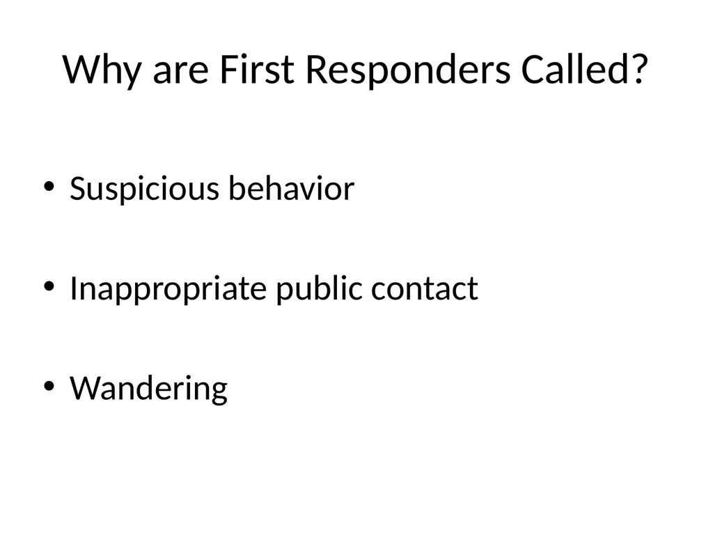 Disability Recognition & Suggested Responses For - slide 26 of 37