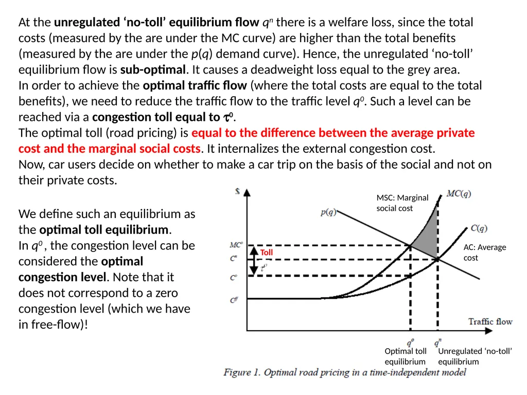 Traffic theory and congestion Traffic examples - slide 23 of 26