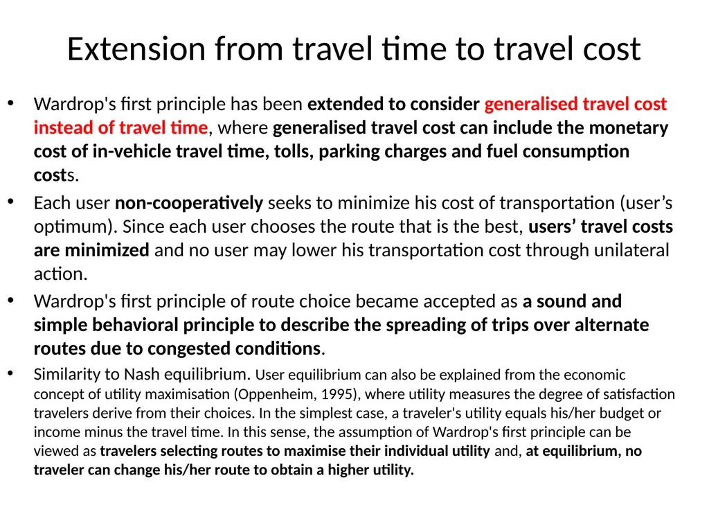 Traffic theory and congestion Traffic examples - slide 15 of 26