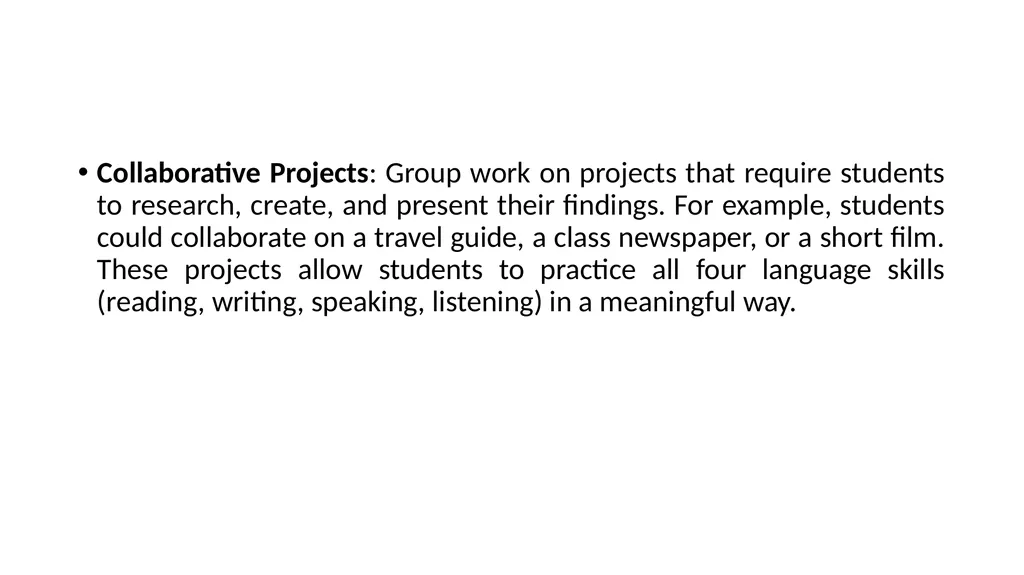 Practical Teaching 2 "Practical teaching" refers - slide 7 of 21