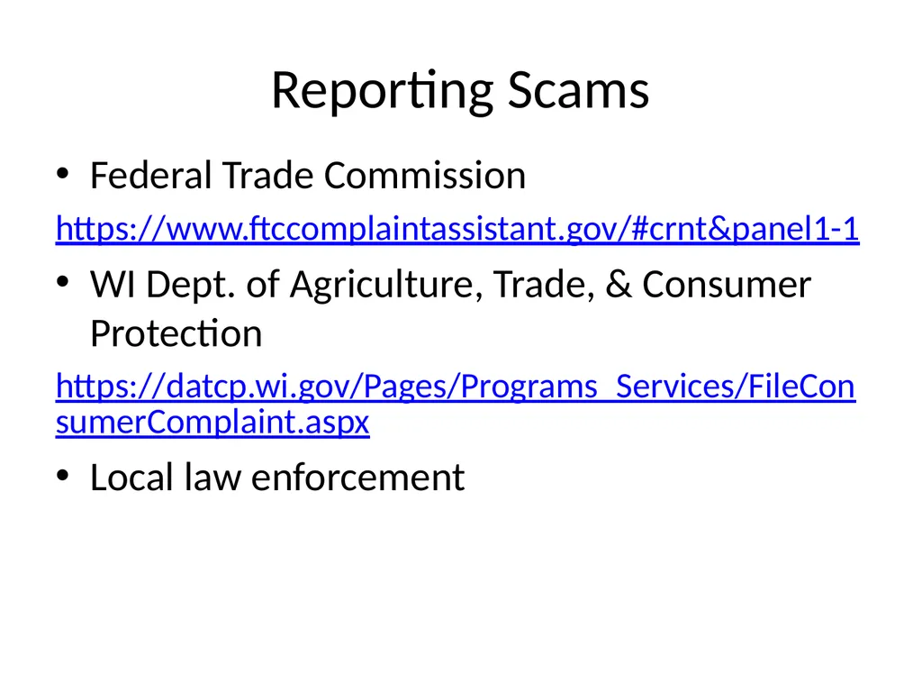 Consumer Law 2021 Guiding Principles Consumer and - slide 26 of 27
